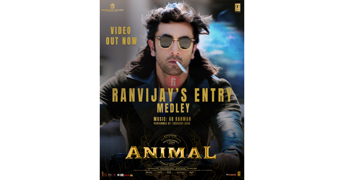Demand Met: T-Series Releases AR Rahman-Inspired Ranvijay's Entry Medley from Animal, Enhancing the Film's Sonic Appeal